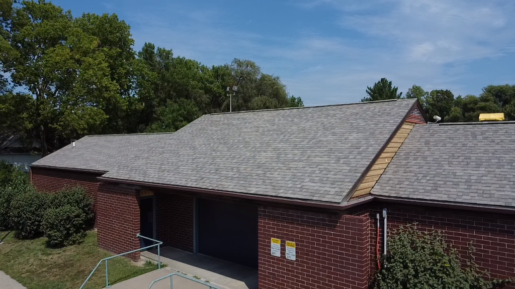 Biscayne architectural shingles installed on a Nebraska home, view 1