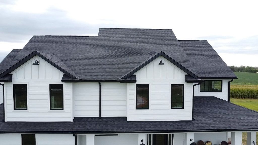 IKO Granite Black roof view 1
